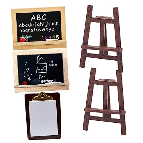 TOYANDONA 1 Set Mini Zeichenbrett Ornament Miniatur Malbrett Miniatur Malset Mini Staffelei Mini Canard Partygeschenke Für Miniatur Staffelei Set Winziges Malwerkzeug Aus Holz TOYANDONA 1 Set Mini Zeichenbrett Ornament Miniatur Malbrett Miniatur Malset Mini Staffelei Mini Canard Partygeschenke Für Miniatur Staffelei Set Winziges Malwerkzeug Aus Holz von TOYANDONA