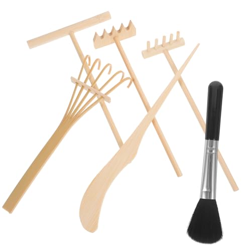 TOYANDONA 1satz Mini Zen Garten Mit Teilen Bamboo Rake Sand Tray Pinsel Für Meditation Desktop Deko Feng Shui Für Zuhause Büro Kreative Für Zen-Liebhaber TOYANDONA 1satz Mini Zen Garten Mit Teilen Bamboo Rake Sand Tray Pinsel Für Meditation Desktop Deko Feng Shui Für Zuhause Büro Kreative Für Zen-Liebhaber von TOYANDONA