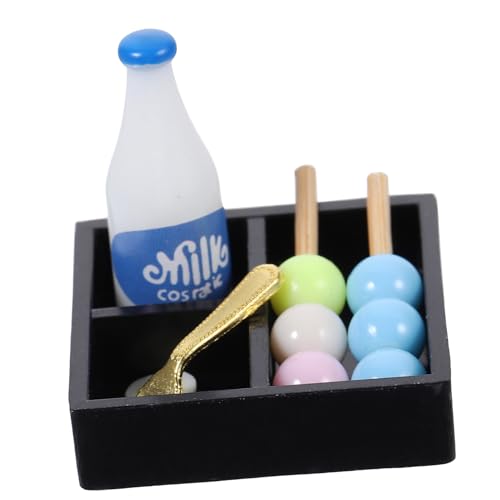 TOYANDONA 1satz Miniatur Nachmittagstee Spielset Fake Food Für Puppenhäuser Zubehör Für Miniaturwelten Dekoration Für Kinderspielzeug Und Sammlerstücke TOYANDONA 1satz Miniatur Nachmittagstee Spielset Fake Food Für Puppenhäuser Zubehör Für Miniaturwelten Dekoration Für Kinderspielzeug Und Sammlerstücke von TOYANDONA