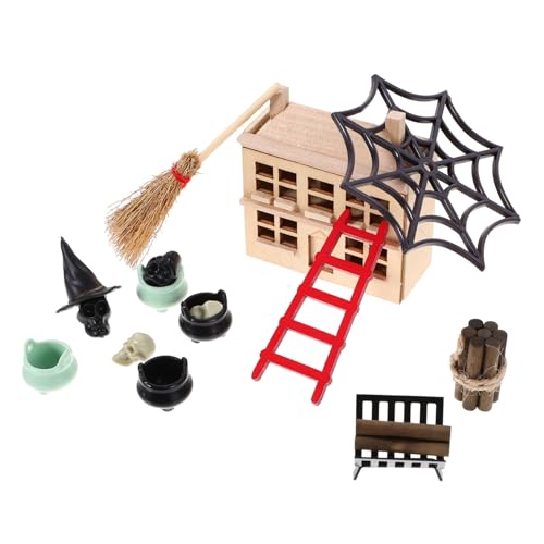 TOYANDONA 1 Set Miniatur Puppenhausmöbel Ornamente Halloween Set Dekorationen Modellbausätze Wohnaccessoires Halloween Puppenhaus Ornament Halloween Puppenhaus Holz TOYANDONA 1 Set Miniatur Puppenhausmöbel Ornamente Halloween Set Dekorationen Modellbausätze Wohnaccessoires Halloween Puppenhaus Ornament Halloween Puppenhaus Holz von TOYANDONA