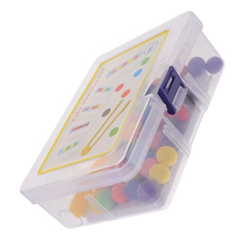 TOYANDONA Spielzeug Für Die Früherziehung – 1er-Set Sortieren Bunter Perlen Hand-Auge-koordination Für Kinder Und Kleinkinder von TOYANDONA