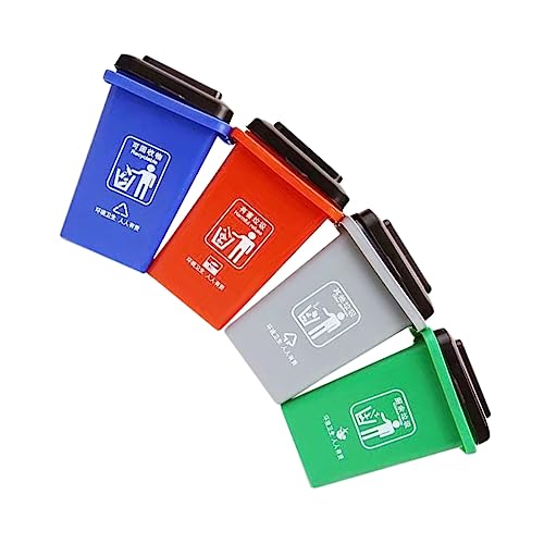 TOYANDONA 4 Mini-mülleimer-Spielzeug Müllklassifizierungsspielzeug Für Kinder Mülleimerbox Schiebefahrzeuge Spielzeug Für Jungen Und Mädchen TOYANDONA 4 Mini-mülleimer-Spielzeug Müllklassifizierungsspielzeug Für Kinder Mülleimerbox Schiebefahrzeuge Spielzeug Für Jungen Und Mädchen von TOYANDONA