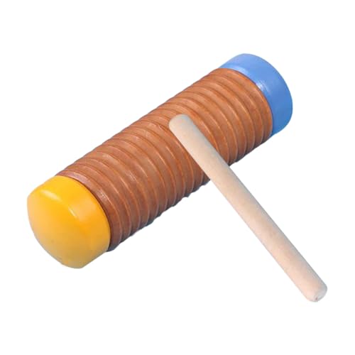 TOYANDONA 1 Set Orff Instrument Instrumente Musikspielzeug Regenklanginstrument Freizeitspielzeug Lernspielzeug Percussion Musikspielzeug Freizeitspielzeug Schlaginstrument Holz von TOYANDONA