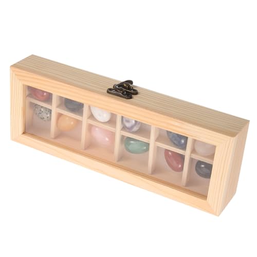 TOYANDONA 1 Set Ostern Party Dekoration Osterei Handwerk Natürliche Kristall Stein Ornament Poliert Kristall Mit Box TOYANDONA 1 Set Ostern Party Dekoration Osterei Handwerk Natürliche Kristall Stein Ornament Poliert Kristall Mit Box von TOYANDONA