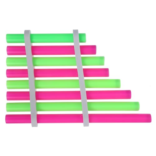 TOYANDONA 1 Set Panflöte Kinderspielzeug Musikspielzeug Musikinstrumente Für Kleinkinder Material Kit Zur Herstellung Von Wissenschaftsprojekten Mini Panflöte Material Für von TOYANDONA