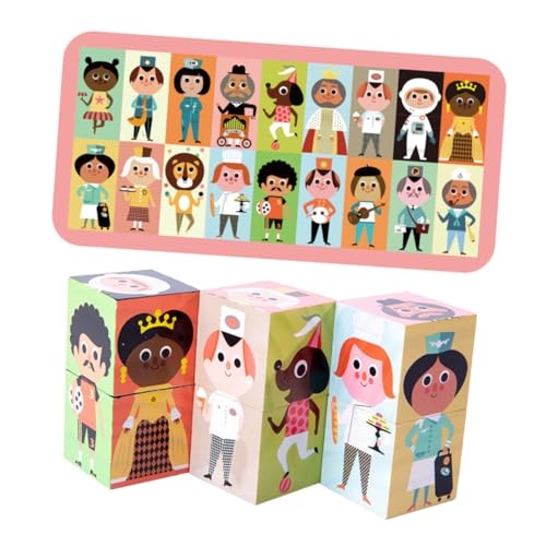 TOYANDONA 1 Set Passende Bunte Blöcke Für Holzblöcke DIY Puzzle Stapelblöcke Lernspielzeug Holz DIY Kit Holzblöcke Holzblock Papier TOYANDONA 1 Set Passende Bunte Blöcke Für Holzblöcke DIY Puzzle Stapelblöcke Lernspielzeug Holz DIY Kit Holzblöcke Holzblock Papier von TOYANDONA