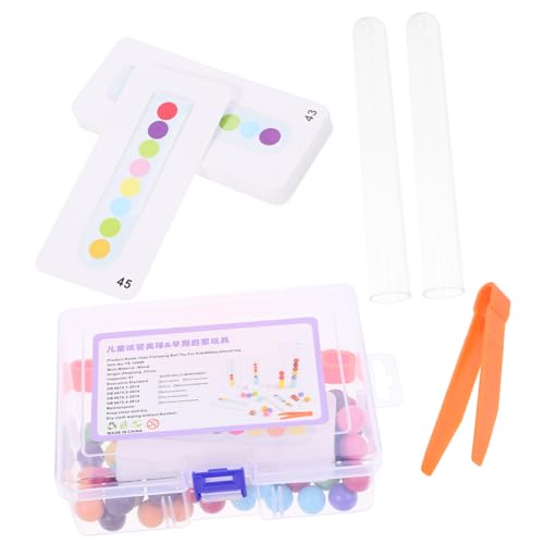 TOYANDONA 1 Set Perlenclip Set Kinderspielzeug Lustiges Kleinkindspielzeug Farblernspielzeug Kleinkindspielzeug Mit Perlen Feinmotorikspielzeug Für Lernspielzeug Lustiges von TOYANDONA