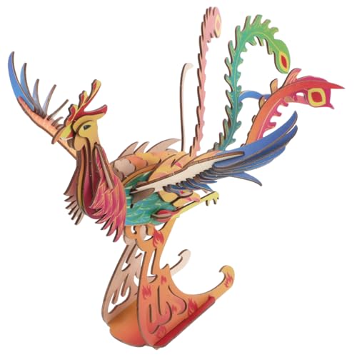 TOYANDONA 1 Set Phoenix Dreidimensionales Puzzle Puzzles Phoenix Tierpuzzle Modellbausätze Tiermodelle Vogelmodell DIY Tier Holzhandwerk Holz TOYANDONA 1 Set Phoenix Dreidimensionales Puzzle Puzzles Phoenix Tierpuzzle Modellbausätze Tiermodelle Vogelmodell DIY Tier Holzhandwerk Holz von TOYANDONA