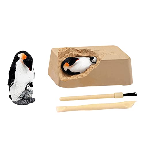 TOYANDONA 1 Set Pinguinfiguren Zum Sammeln Babyspielzeug Lebensechtes Pinguinmodell Pinguinspielzeug Für Stofftier Pinguin Süßes Pinguinzeug Pinguin Ornament Kleines Tierspielzeug von TOYANDONA