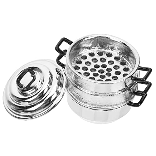 TOYANDONA 1 Set Puppenhaus Dampfgarer Puppenhaus Zubehör Wok Kinderküchen Spielset Kinderspielküche Simulation Kochtopf Spielhaus Requisite Kochgeschirr Spielset Silberlegierung TOYANDONA 1 Set Puppenhaus Dampfgarer Puppenhaus Zubehör Wok Kinderküchen Spielset Kinderspielküche Simulation Kochtopf Spielhaus Requisite Kochgeschirr Spielset Silberlegierung von TOYANDONA
