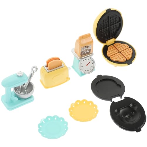 TOYANDONA Make It Mini Miniatur Küchenwerkzeug Set 1 Set Miniatur Toaster Und Mixer Für Puppenhaus Ideal Für Kreative Rollenspiele Und Dekoration Puppenhaus Zubehör Für Miniatur Landschaften TOYANDONA Make It Mini Miniatur Küchenwerkzeug Set 1 Set Miniatur Toaster Und Mixer Für Puppenhaus Ideal Für Kreative Rollenspiele Und Dekoration Puppenhaus Zubehör Für Miniatur Landschaften von TOYANDONA