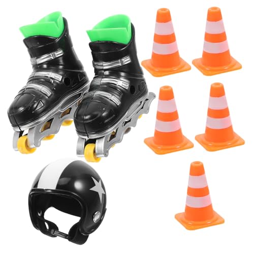 TOYANDONA 1satz Mini EIS Skates Helm Und Straßenblock Modell Für Puppenhaus Dekoration Lustiges Miniatur Für Kreative Landschaftsgestaltung Für Bastelprojekte TOYANDONA 1satz Mini EIS Skates Helm Und Straßenblock Modell Für Puppenhaus Dekoration Lustiges Miniatur Für Kreative Landschaftsgestaltung Für Bastelprojekte von TOYANDONA
