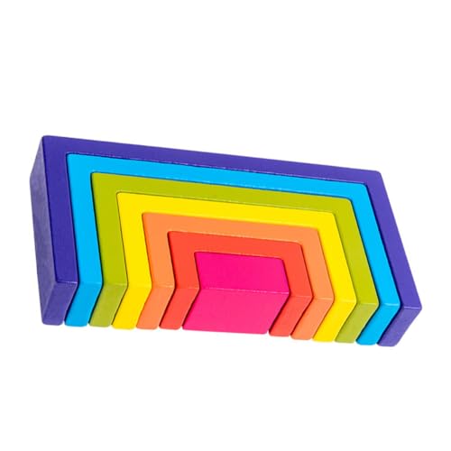 TOYANDONA 1 Set Quadratische Regenbogen Bausteine Kinderzimmerbedarf Kognitives Kinderspielzeug Blöcke Brettspiele Erkennungsspielzeug Vorschulspielzeug Kleinkindspielzeug TOYANDONA 1 Set Quadratische Regenbogen Bausteine Kinderzimmerbedarf Kognitives Kinderspielzeug Blöcke Brettspiele Erkennungsspielzeug Vorschulspielzeug Kleinkindspielzeug von TOYANDONA