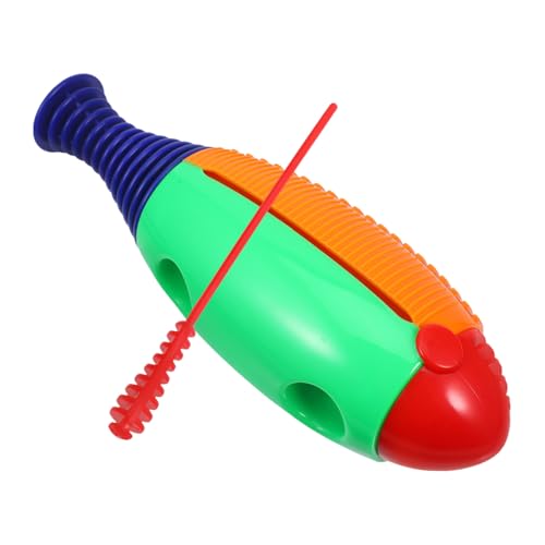 TOYANDONA 1 Set Rasierspielzeug Für Schlaginstrument Musikalische Spielmatte Matten Laufstall Spielkamerad Für Babys Babyspielzeug Kleinkindinstrumente Kunststoff Guiro von TOYANDONA