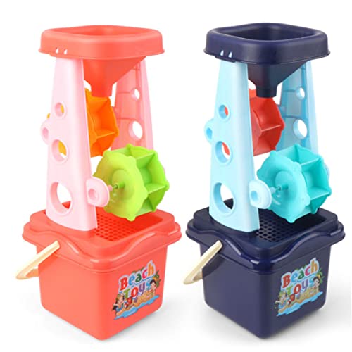 TOYANDONA 1 Set Sanduhr Kinderspielzeug Outdoor Für Schaufel Sand Eimer Blau TOYANDONA 1 Set Sanduhr Kinderspielzeug Outdoor Für Schaufel Sand Eimer Blau von TOYANDONA