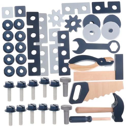 TOYANDONA 1 Set Set Zusammenbauen Baustein Werkzeugkoffer Für Kleinkinder Kinderspielzeug Bausteine Für Kleinkinder Werkzeuge Lernspielzeug Kinderspielzeug Lustiges Kinderwerkzeug Holz TOYANDONA 1 Set Set Zusammenbauen Baustein Werkzeugkoffer Für Kleinkinder Kinderspielzeug Bausteine Für Kleinkinder Werkzeuge Lernspielzeug Kinderspielzeug Lustiges Kinderwerkzeug Holz von TOYANDONA