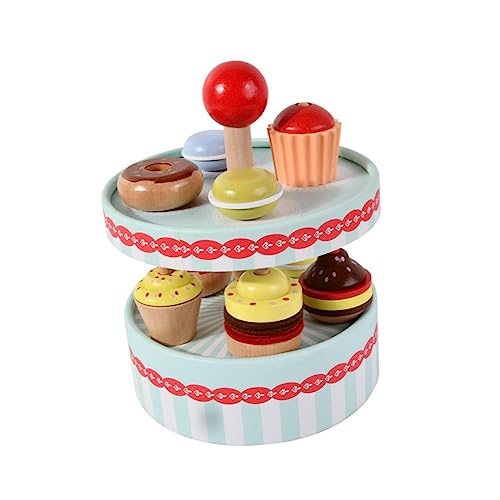 TOYANDONA 1 Set Simulation Dessert Tortenständer Kleinkindspielzeug Für Mädchen Mädchenspielzeug Mädchenspielzeug Prinzessinnenspielzeug Teeparty Dessertspielzeug Simuliertes Spielhaus TOYANDONA 1 Set Simulation Dessert Tortenständer Kleinkindspielzeug Für Mädchen Mädchenspielzeug Mädchenspielzeug Prinzessinnenspielzeug Teeparty Dessertspielzeug Simuliertes Spielhaus von TOYANDONA