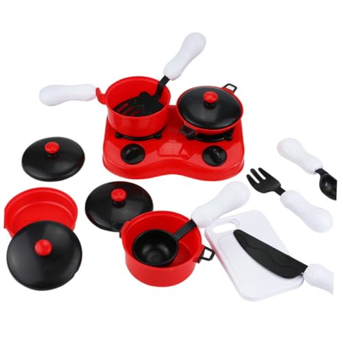TOYANDONA 1 Set Simulation Geschirr Set Kochen Simulation Kochen Küche Kochen Kit Schwarz TOYANDONA 1 Set Simulation Geschirr Set Kochen Simulation Kochen Küche Kochen Kit Schwarz von TOYANDONA