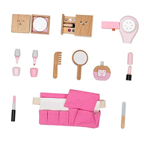TOYANDONA 1 Set Simulation Kosmetiktasche Mädchen Mädchen Make Up Für Rollenspiel Requisite Kosmetikspielzeug Kosmetik Simuliertes Haushalts Lernspielzeug Holz TOYANDONA 1 Set Simulation Kosmetiktasche Mädchen Mädchen Make Up Für Rollenspiel Requisite Kosmetikspielzeug Kosmetik Simuliertes Haushalts Lernspielzeug Holz von TOYANDONA