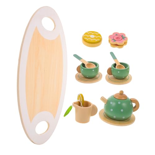 TOYANDONA 1 Set Simulation Teeservice Mädchen Mädchen Rollenspiel Kleinkind Spielset Teespielzeug Für Geburtstagsgeschenk Für Spielhaus Holz TOYANDONA 1 Set Simulation Teeservice Mädchen Mädchen Rollenspiel Kleinkind Spielset Teespielzeug Für Geburtstagsgeschenk Für Spielhaus Holz von TOYANDONA