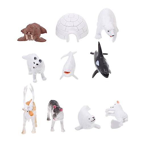 TOYANDONA 1 Set Simulation Von Arktischen Tieren Tierfigur Tieridentifizierungsmodell Puppenhauszubehör Die Tierwaldtiere Figuren Jungenspielzeug Desktop PVC TOYANDONA 1 Set Simulation Von Arktischen Tieren Tierfigur Tieridentifizierungsmodell Puppenhauszubehör Die Tierwaldtiere Figuren Jungenspielzeug Desktop PVC von TOYANDONA