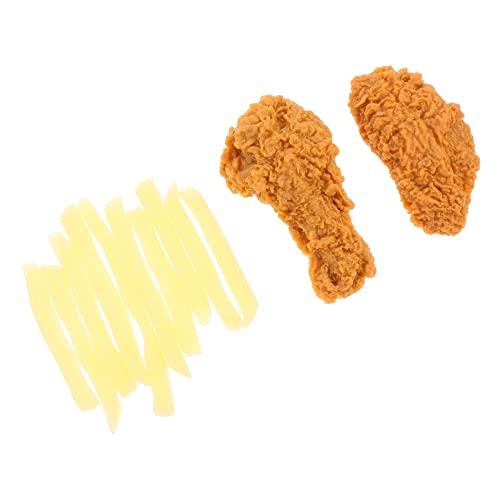 TOYANDONA 1 Set Simulation Von Hähnchen Und Pommes Frites Gefälschte Pommes Frites Lebensechtes Brathähnchen Modell Gefälschte Frittierte Dekoration Fotografie Requisiten Gefälschte TOYANDONA 1 Set Simulation Von Hähnchen Und Pommes Frites Gefälschte Pommes Frites Lebensechtes Brathähnchen Modell Gefälschte Frittierte Dekoration Fotografie Requisiten Gefälschte von TOYANDONA