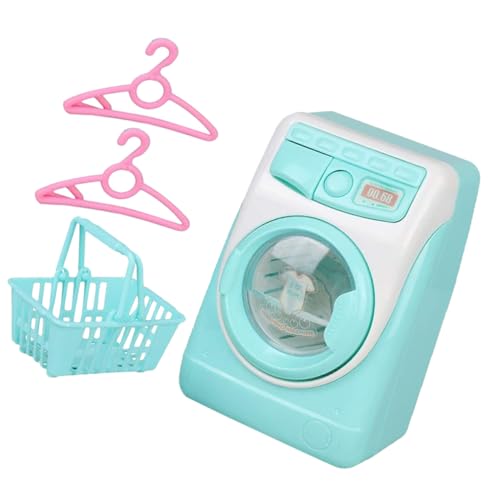 TOYANDONA Mini-spielzeughaus Waschmaschine Reinigungsfunktion Kleinkinder Kognitives Spielzeug Kinder Spielzeug Exquisites Design von TOYANDONA