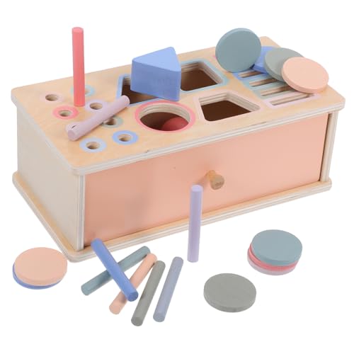 TOYANDONA 1 Set Sortiermünzbox: Montessori-lernspielzeug Aus Holz in Farb- Und Formgebung Für Kleinkinder Von 1–3 Jahren. Frühes Lernen, Sensorisches Zuordnungsspiel Zur Entwicklung Der TOYANDONA 1 Set Sortiermünzbox: Montessori-lernspielzeug Aus Holz in Farb- Und Formgebung Für Kleinkinder Von 1–3 Jahren. Frühes Lernen, Sensorisches Zuordnungsspiel Zur Entwicklung Der von TOYANDONA