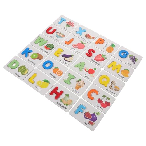 TOYANDONA 1 Set Spielzeugbildkarten Säuglingsspielzeug Kinderspielzeug Babyspielzeug Für Kleinkindspielzeug Kinderpuzzles Für Kleinkinder Lernkarten Für Kleinkinder Vorschule TOYANDONA 1 Set Spielzeugbildkarten Säuglingsspielzeug Kinderspielzeug Babyspielzeug Für Kleinkindspielzeug Kinderpuzzles Für Kleinkinder Lernkarten Für Kleinkinder Vorschule von TOYANDONA