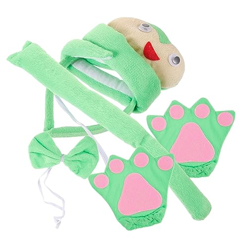 TOYANDONA 1 Set Tier Stirnband Haar Accessoires Ochsenkostüm Leopardenkostüm Selbstgemachte Knopfschlangen Stirnbänder Schlüsselband Kostüm Kleidung Doppeldraht Schlauchklemmen von TOYANDONA