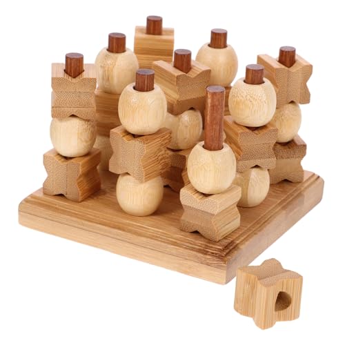 TOYANDONA 1 Set -Toe für kinderspielzeug Boardgames Family Game Brain Game Schach Würfel sensorisches Party interaktives Tischspiel hölzern TOYANDONA 1 Set -Toe für kinderspielzeug Boardgames Family Game Brain Game Schach Würfel sensorisches Party interaktives Tischspiel hölzern von TOYANDONA