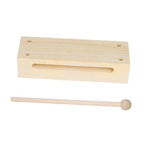 TOYANDONA Zweifarbiges Percussion-musikinstrumenten-Set Aus Holz Musikspielzeug Für Kleinkinder Musikspielzeug Für Kinder von TOYANDONA