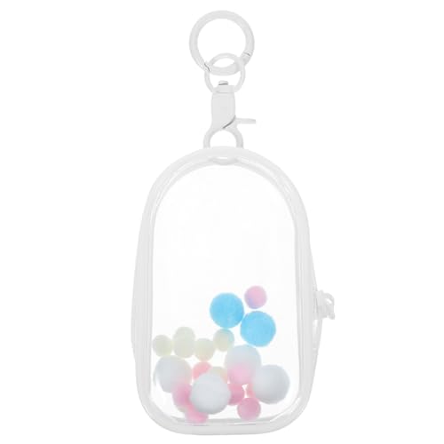 TOYANDONA Puppen-Aufbewahrungstasche PVC-hülle Zur Präsentation Tragbare Schlüsselbundtasche Mit Hängender Schnalle Für Puppen Babyspielzeug von TOYANDONA