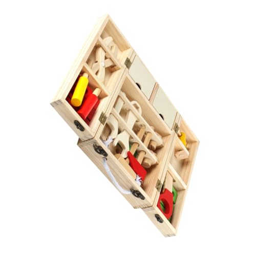 TOYANDONA 1 Set Werkzeugkasten Für Jungen Kinderspiele Modellbausätze Für Kleinkinder Werkzeugkoffer Kleinkindmöbel Kleinkindwerkzeuge Reparaturwerkzeuge Rollenspiel TOYANDONA 1 Set Werkzeugkasten Für Jungen Kinderspiele Modellbausätze Für Kleinkinder Werkzeugkoffer Kleinkindmöbel Kleinkindwerkzeuge Reparaturwerkzeuge Rollenspiel von TOYANDONA