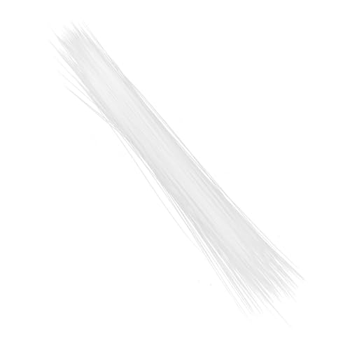 TOYANDONA 1 Simulierte Katzenschnurrhaare Schnurrhaare Für Kuscheltiere Realistische Tierschnurrhaare Nadelfilzzubehör DIY Tierschnurrhaare Simulierte Whiskers Filzschnurrhaare Plastik Weiß von TOYANDONA