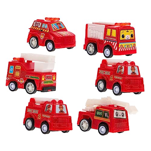 TOYANDONA 1 Spielzeug Feuerwehrauto Auto Model Einstellen Puzzle von TOYANDONA