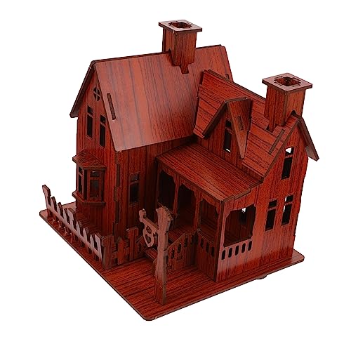 TOYANDONA 1 Stück 3D- -Puzzle familienspiele zabawki stymulujące rozwój Educational Toys Pädagogisches Bastelspielzeug für Hausmodell-Puzzle 3D-Villa-Modell Holz Brown TOYANDONA 1 Stück 3D- -Puzzle familienspiele zabawki stymulujące rozwój Educational Toys Pädagogisches Bastelspielzeug für Hausmodell-Puzzle 3D-Villa-Modell Holz Brown von TOYANDONA