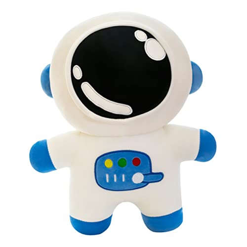 TOYANDONA 1 Stück Astronautenpuppe Kuscheliges Kuschelkissen Plüsch-Astronauten-Kissen gefülltes Astronautenkissen Astronauten-Wurfskissen Astronaut umarmt Kissen Bombe Blau von TOYANDONA