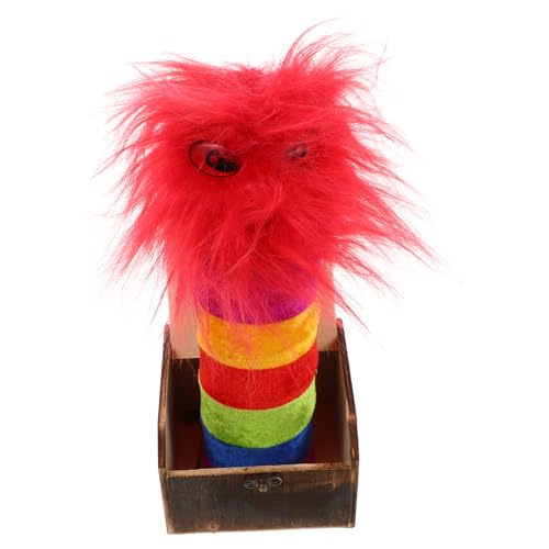 TOYANDONA 1 Stück Box Erschrockene Holzbox Gruselige Lustiges Streich Set Gruselige Streiche Halloween Schrecken Horror Streiche Halloween Puppen Gruselig Lustige Gruselige Streiche von TOYANDONA