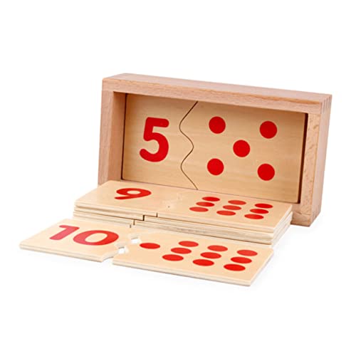 TOYANDONA 1 Stück Digitale Puzzles Puzzle holzspielzeug für Gehirntraining kinderspielzeuge digitales Puzzle- Frühpädagogisches Bambus rot TOYANDONA 1 Stück Digitale Puzzles Puzzle holzspielzeug für Gehirntraining kinderspielzeuge digitales Puzzle- Frühpädagogisches Bambus rot von TOYANDONA
