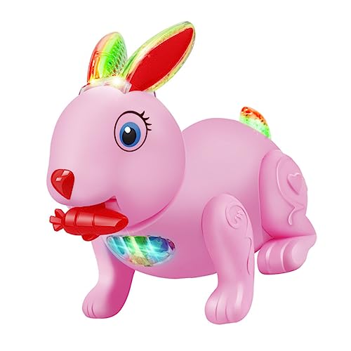 TOYANDONA 1 Stück Elektrische Hasenspielzeug Kaninchen Musikspielzeug Bildungsspielzeug elektrischer Rabbiner Kaninchenspielzeug Cartoon - Abs Zufällige Farbe TOYANDONA 1 Stück Elektrische Hasenspielzeug Kaninchen Musikspielzeug Bildungsspielzeug elektrischer Rabbiner Kaninchenspielzeug Cartoon - Abs Zufällige Farbe von TOYANDONA