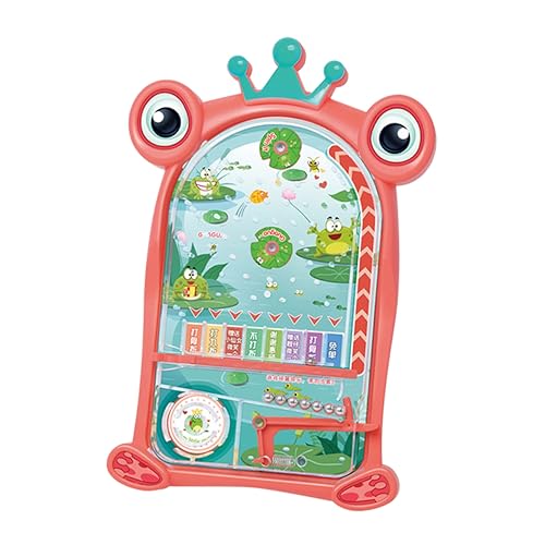 TOYANDONA 1 Stück Flipperautomat Desktop-Flipper Kinderspielzeug Tischspiel für lustiges Flipper- Mini-Flipper- kreatives flipperspielzeug Abs Rosa von TOYANDONA