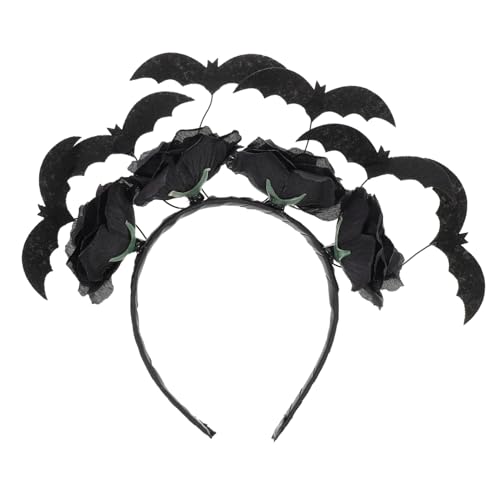 TOYANDONA 1 Stück Halloween Haarband mit Fledermaus Design Leichtes Stirnband für Erwachsene für Halloween Feiern Kostümpartys und Besondere Anlässe von TOYANDONA