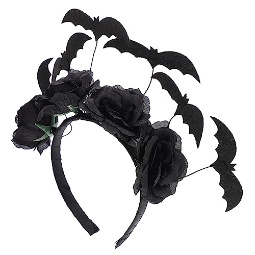 TOYANDONA 1 Stück Halloween Haarreif mit Fledermaus und Blumen für Kostümpartys Leicht und Bequem für Erwachsene für Halloween Feiern und Festliche Anlässe TOYANDONA 1 Stück Halloween Haarreif mit Fledermaus und Blumen für Kostümpartys Leicht und Bequem für Erwachsene für Halloween Feiern und Festliche Anlässe von TOYANDONA