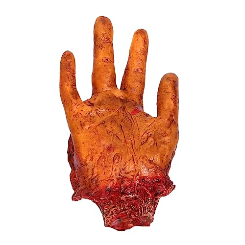TOYANDONA 1 Stück Halloween Tricky Abgetrennter Finger Lunchbox Grim Dekoration Requisite Horror Lebensgroßer Arm Hand Ding Halloween Dekorationen Innenzubehör Streich Requisite von TOYANDONA
