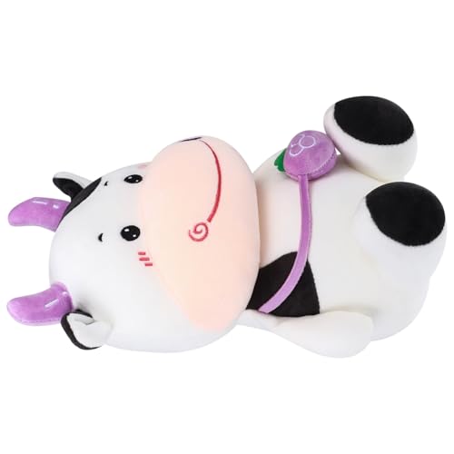 TOYANDONA 1 Stück Jahr des Ochsen Plüschspielzeug Auto Tiere Autos Kinderspielzeug Kissen Plüschtiere Das Tier Ochsenjahr Maskottchen Kindergeschenk Gefüllte Kuh Kuh Puppe Stretchstoffe von TOYANDONA