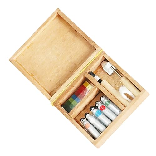 TOYANDONA 1 Stück Karton Mini Pigment Box für kinderspielzeug Miniature House Toy Model Toy lustiges DIY Toy Fun Mini- Mini-Hausmöbel Mini-Dekoration Holzzubehör TOYANDONA 1 Stück Karton Mini Pigment Box für kinderspielzeug Miniature House Toy Model Toy lustiges DIY Toy Fun Mini- Mini-Hausmöbel Mini-Dekoration Holzzubehör von TOYANDONA