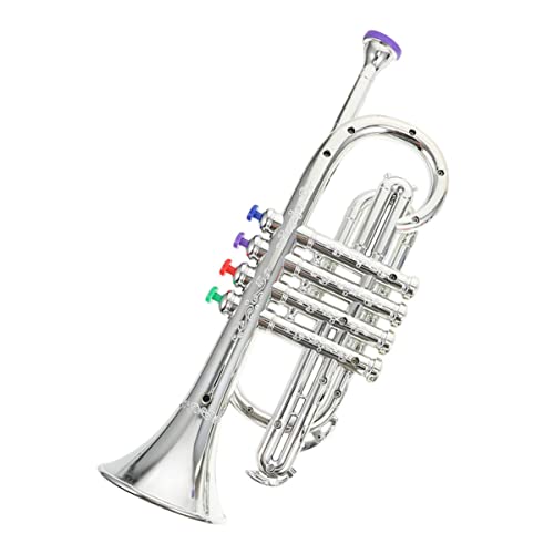 TOYANDONA Musikinstrument-Spielzeug Für Kinder 4-Noten-trompetenspielzeug Versilberung Für Die Entwicklung Der Musikempfindlichkeit Von Kindern von TOYANDONA