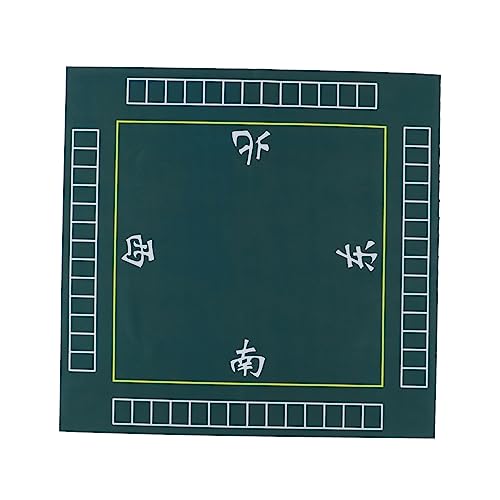 TOYANDONA Mahjong Tischabdeckung Grün Schwarz Verdickte Lärmreduzierung Nicht Für Kartenspiele TOYANDONA Mahjong Tischabdeckung Grün Schwarz Verdickte Lärmreduzierung Nicht Für Kartenspiele von TOYANDONA