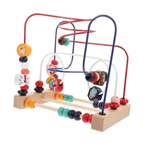 TOYANDONA Puzzle-Spielzeug Zählspielzeug 1 Stück Lernspielzeug Für Jungen Und Mädchen Perlenrolle Um Kreisperlen Sicheres Holzspielzeug Für Jungen Und Mädchen TOYANDONA Puzzle-Spielzeug Zählspielzeug 1 Stück Lernspielzeug Für Jungen Und Mädchen Perlenrolle Um Kreisperlen Sicheres Holzspielzeug Für Jungen Und Mädchen von TOYANDONA